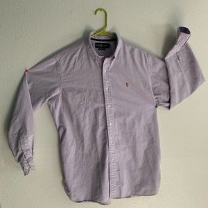 Ralph Lauren classic fit lavender button down
